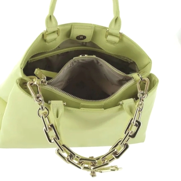 Steve Madden Mesa Satchel, pale yellow/citrine - Picture 5 of 16